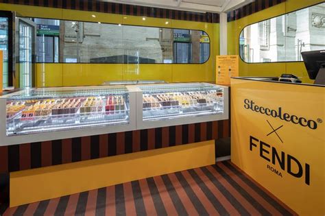 fendi milan centrale steccolecco|Fendi ice cream in Milan's Central Station .